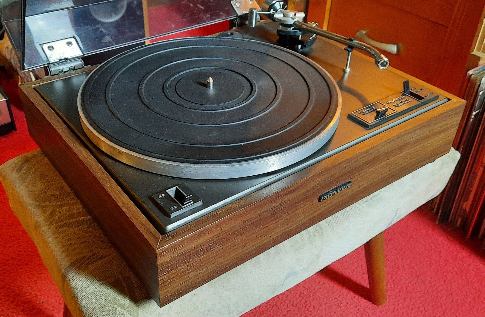 Te koop Pioneer pl12d platenspeler ✅️, Audio, Tv en Foto, Platenspelers, Ophalen, Pioneer