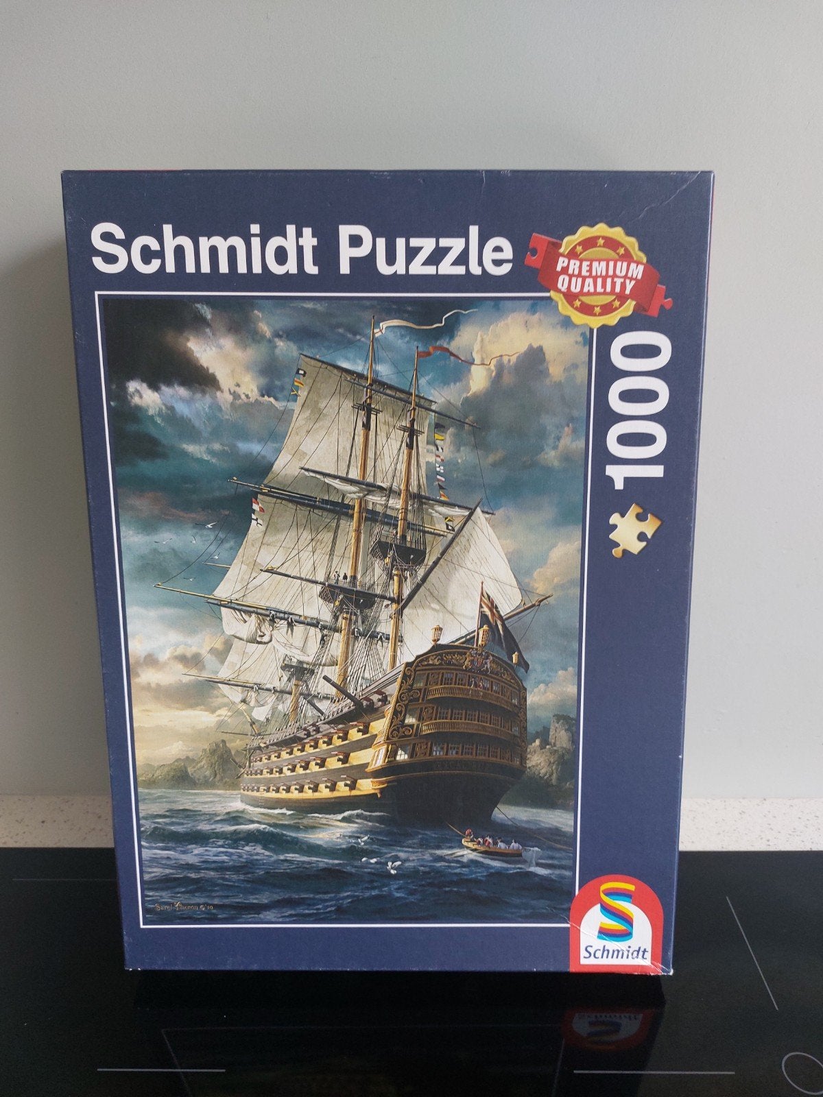 Puzzel, schmidt, Ophalen of Verzenden, 500 t/m 1500 stukjes, Zo goed als nieuw