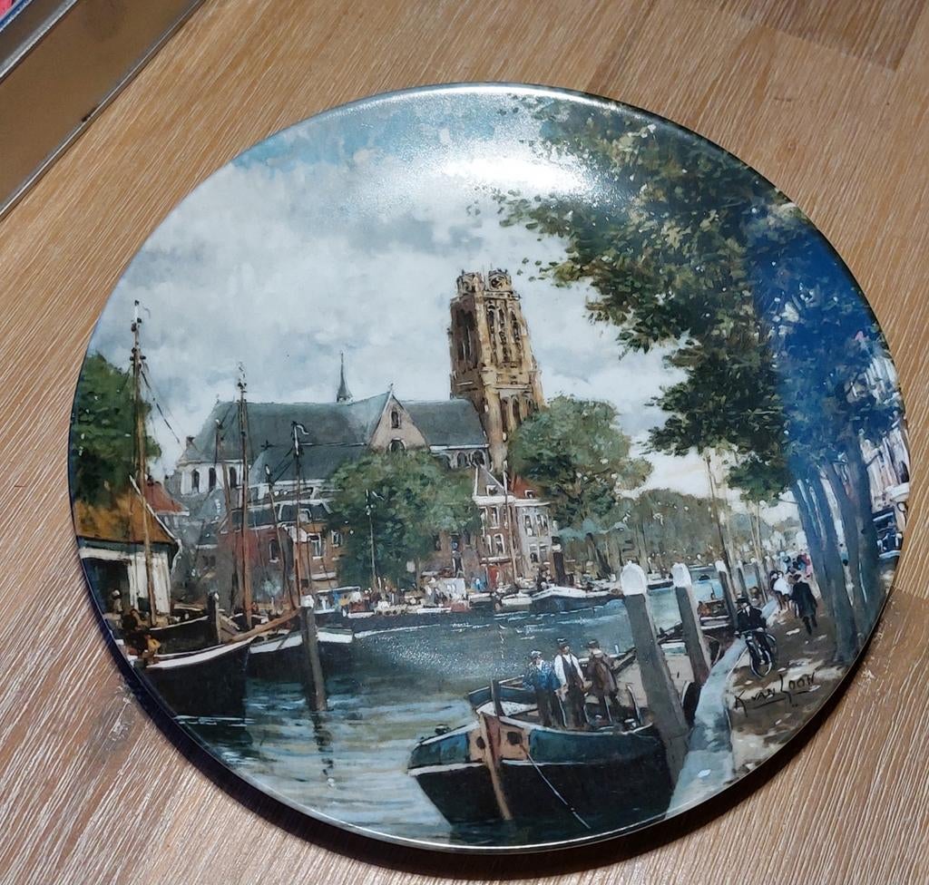 Royal mosa bord. Dordrecht havenkwartier, Ophalen of Verzenden