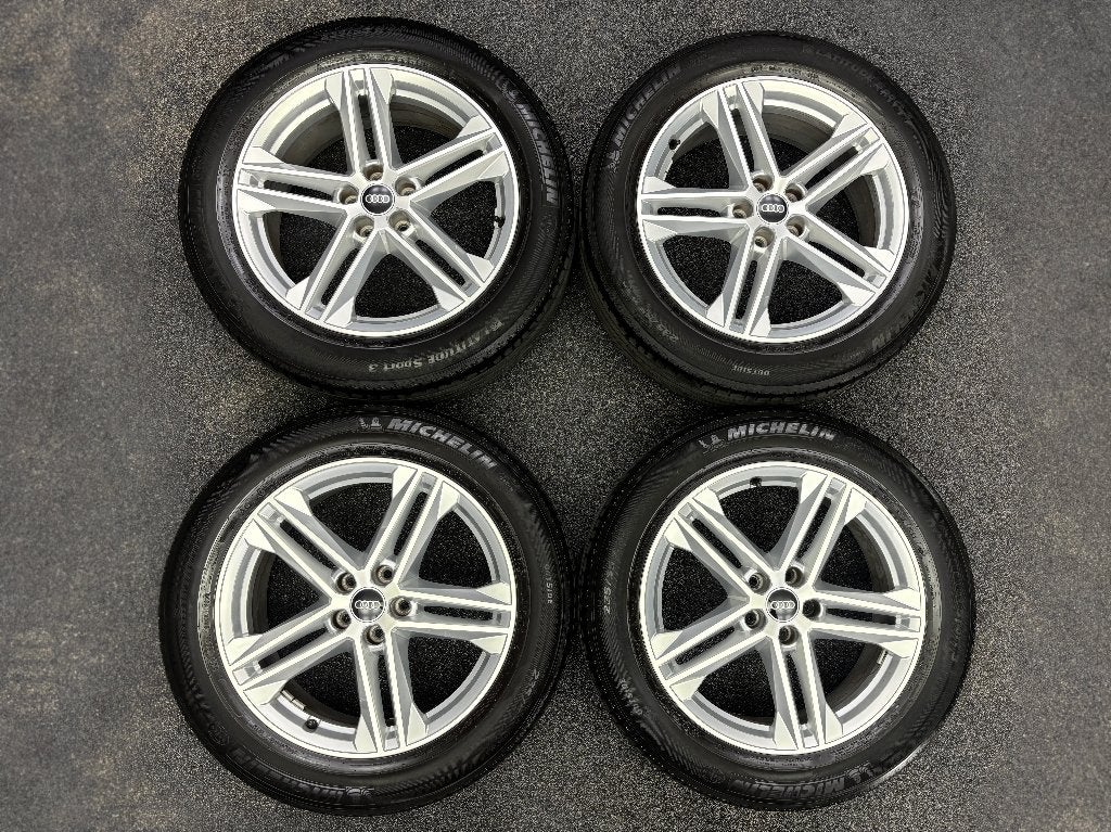 Zomerset 19 inch Audi Q5/SQ5 80A met Michelin-banden, 19 inch, Gebruikt, Velg(en), Ophalen of Verzenden