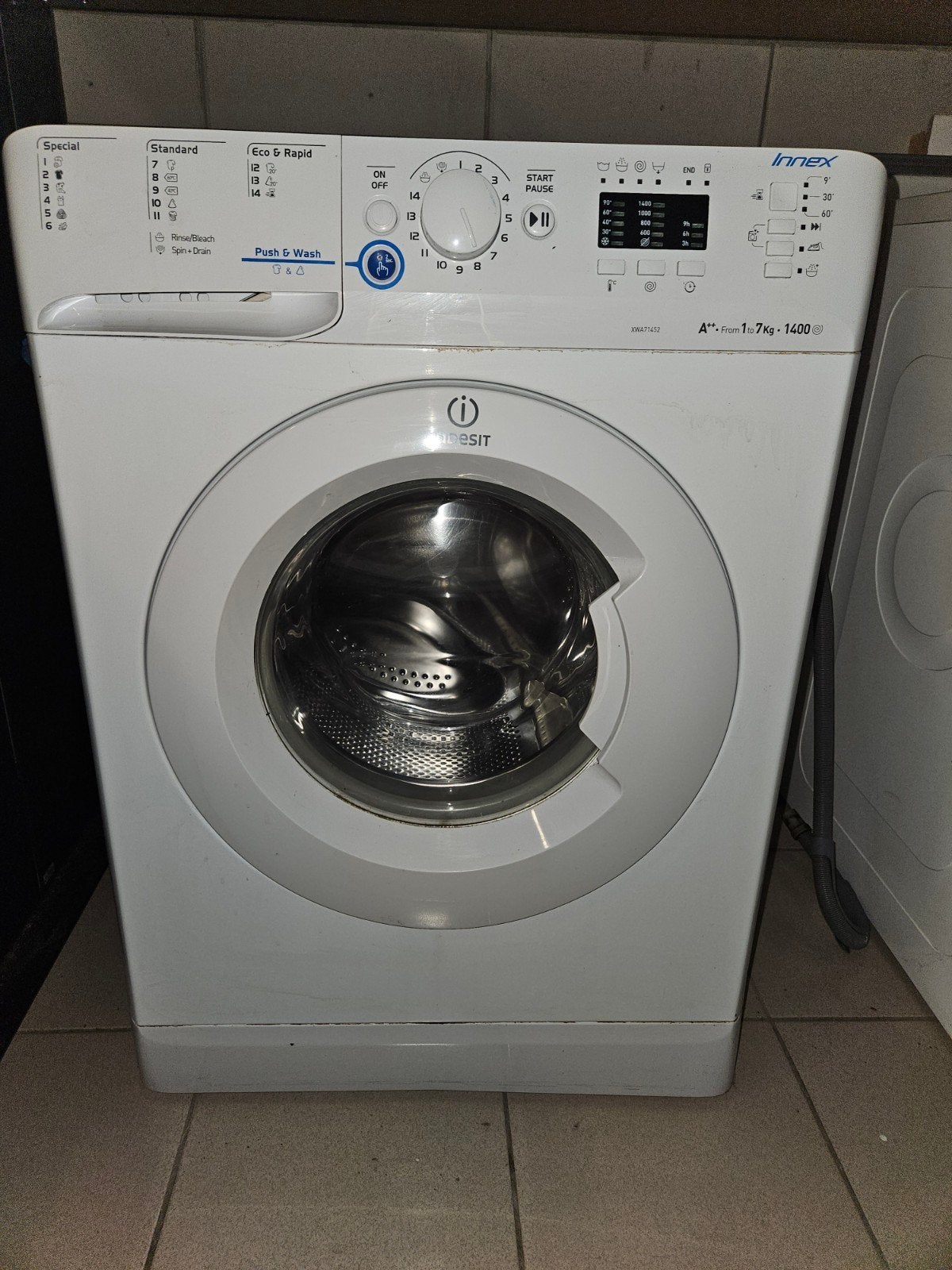 Wasmachine en Droger set - goedwerkend in nette staat, Witgoed en Apparatuur, Wasmachines, 6 tot 8 kg, 85 tot 90 cm, 1200 tot 1600 toeren