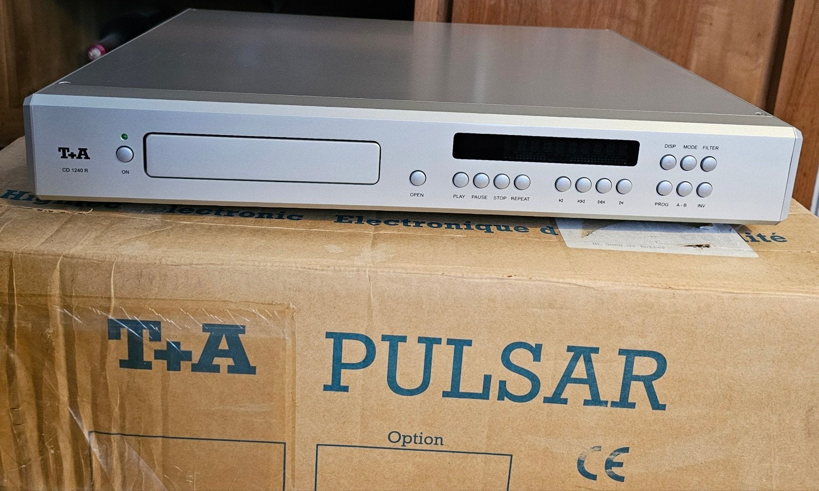T+A CD 1240 R referentieklasse,10 kg,5 sampling filters,zgst, Overige merken, Refurbished, Ophalen of Verzenden, T+A
