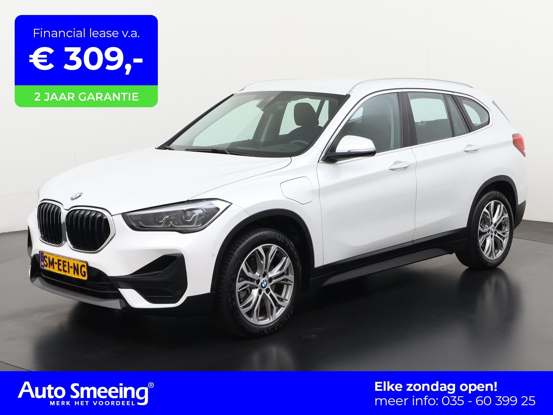 BMW X1 xDrive25e Sport Line | Camera | Memory Stoel | Comfor, Auto's, 12 maanden, Stof, Gebruikt, Wit