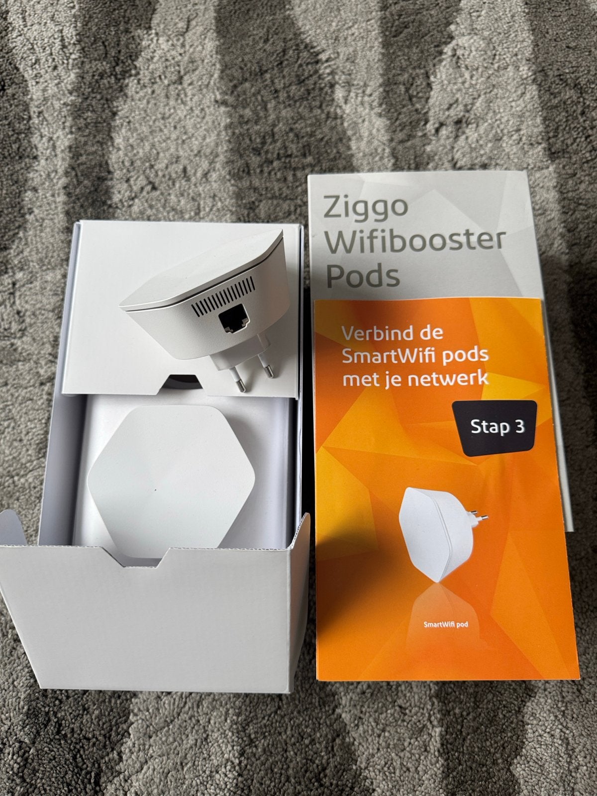 Ziggo Wifi Booster Pods in doos evt. Incl Connectbox, Computers en Software, Ophalen of Verzenden, Nieuw