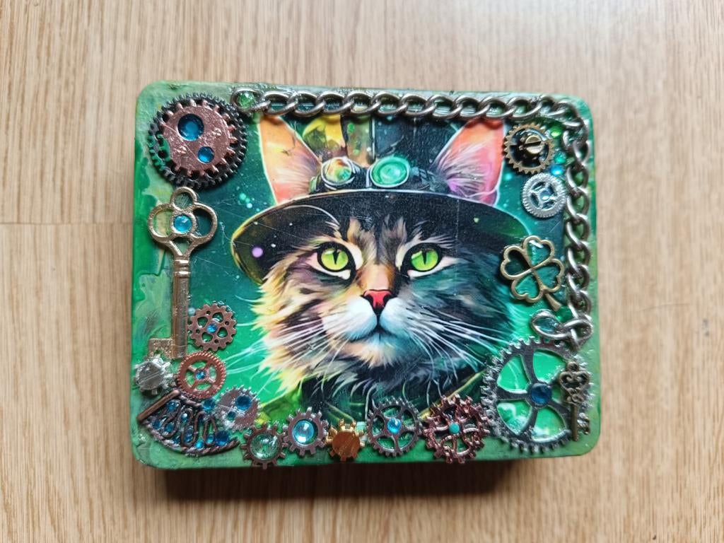 Cat - Steampunk Style, Ophalen of Verzenden