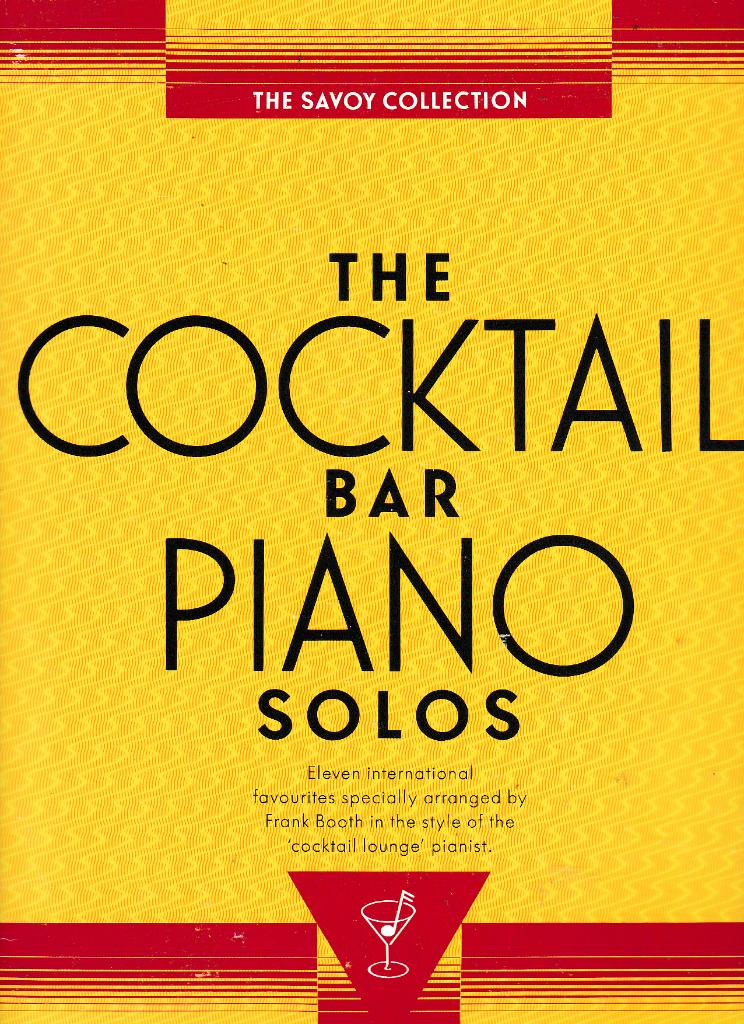 The Cocktail Bar Solos 2 delen ( 283 ), Gebruikt, Verzenden, Artiest of Componist, Piano