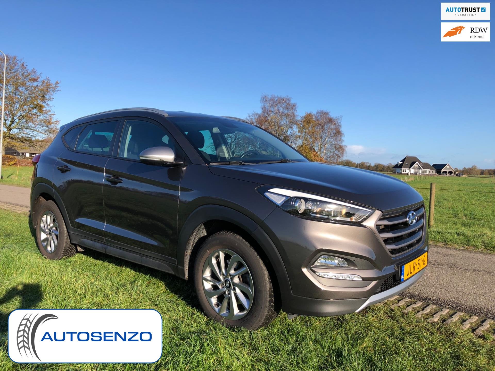 Hyundai TUCSON 1.6 GDi i-Motion, Auto's, Voorwielaandrijving, Dealer onderhouden, Stof, Gebruikt