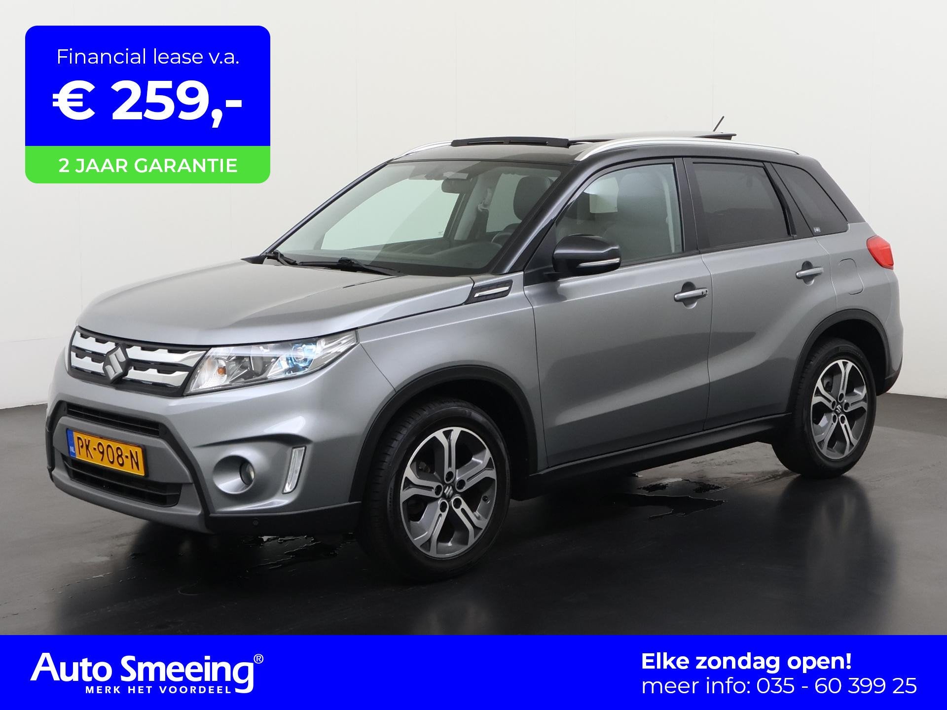 Suzuki Vitara 1.6 High Executive | Panoramadak | Trekhaak |, Auto's, 12 maanden, Gebruikt, Euro 6, 4 cilinders