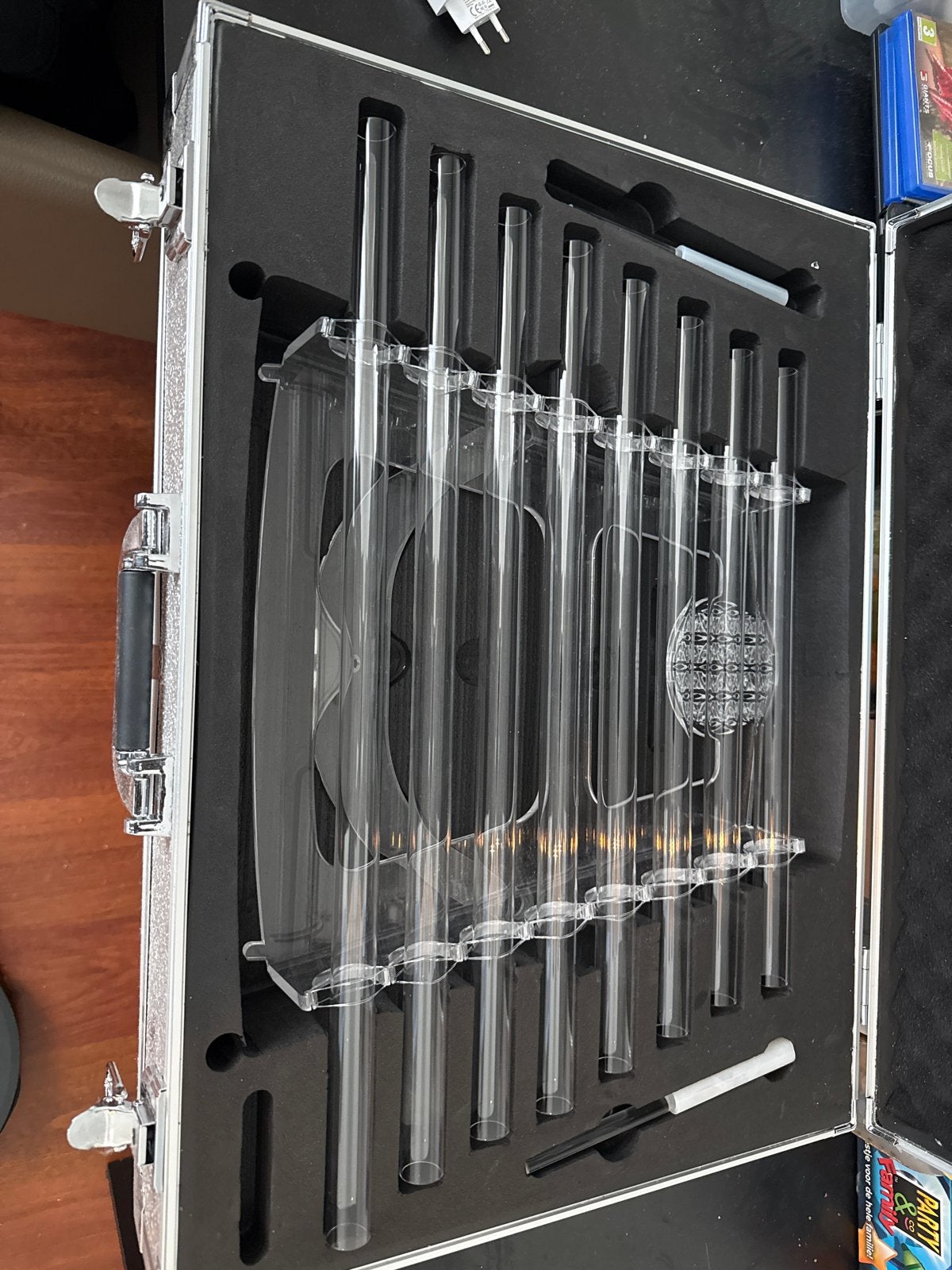 Kwarts Kristallen Harp 432 Hz inclusief luxe koffer, Muziek en Instrumenten, Snaarinstrumenten | Harpen, Ophalen of Verzenden