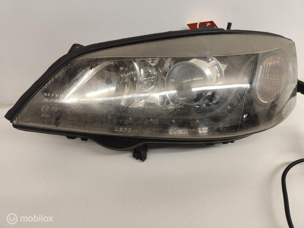Koplamp links Opel Astra G ('98-'04), Gebruikt, Opel, Ophalen of Verzenden, Opel