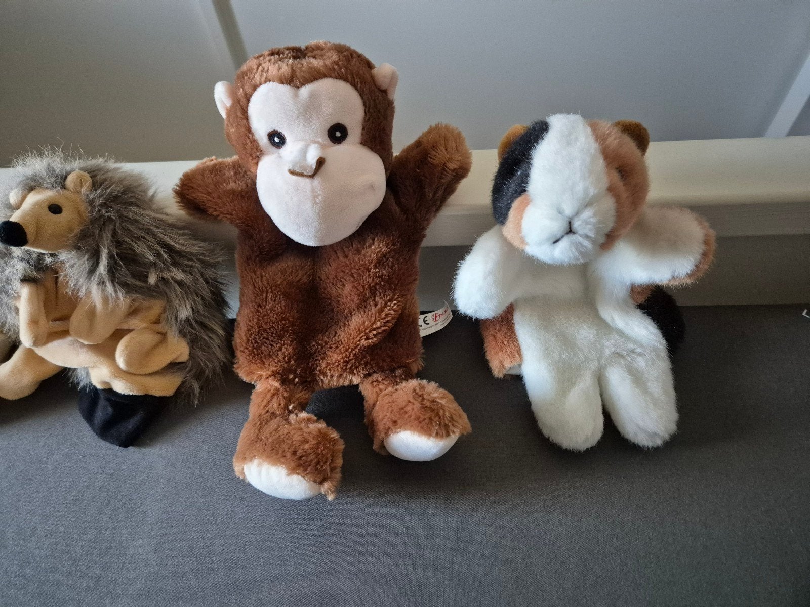 Handpoppen Hond en Cavia, Ophalen of Verzenden, Zo goed als nieuw, Overige typen