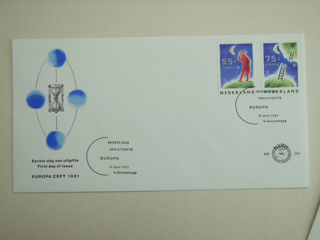 RB   Nederland fdc 284, Ophalen of Verzenden, Onbeschreven, Nederland