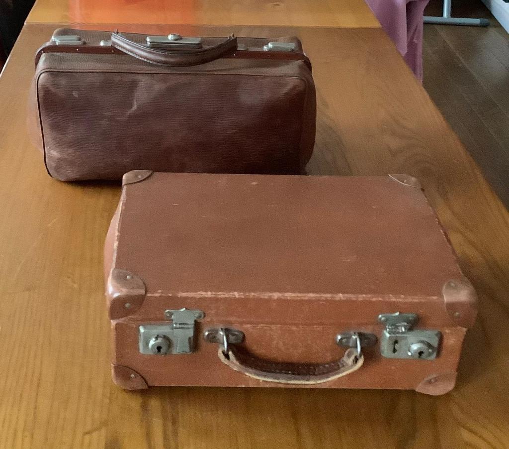 Nostalgische kofferset, Ophalen of Verzenden