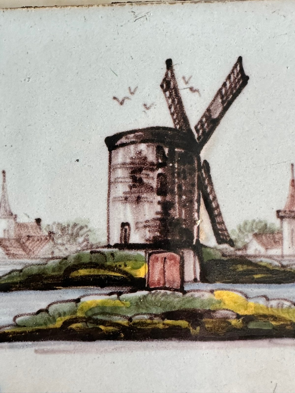 Antieke tegel 3, Ophalen of Verzenden