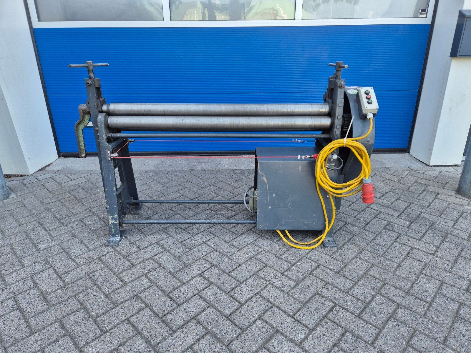 JÖRG TYPE 4503 Elektrische Plaatwals 1270x2mm in nette staat, Ophalen of Verzenden, Jörg, Info@bolkmachinehandel.nl, Holland
