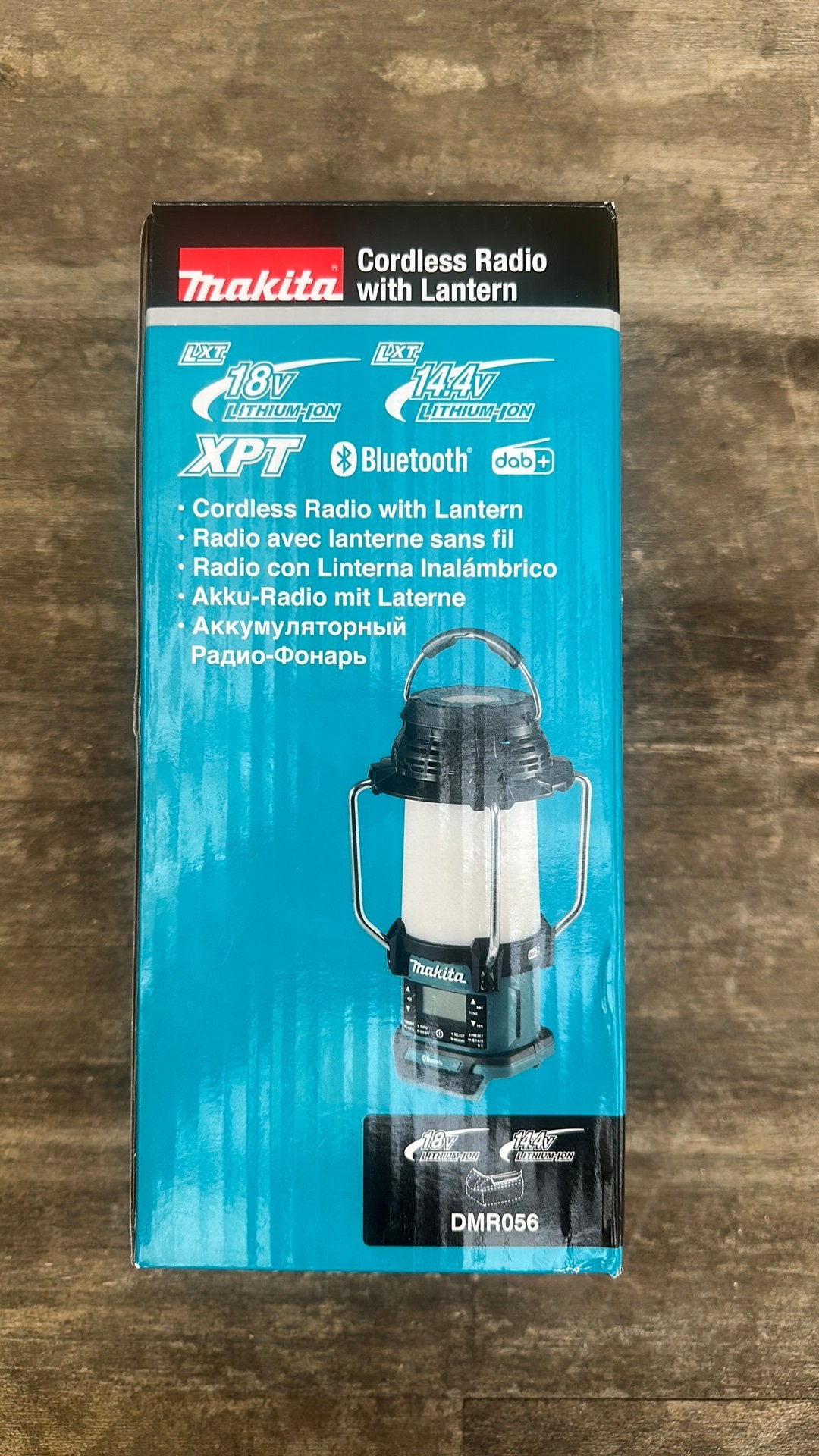 Makita DMR056 Bluetooth DAB+ Radio Lamp Lantaarn 18V, Ophalen of Verzenden, Nieuw, Bouwradio