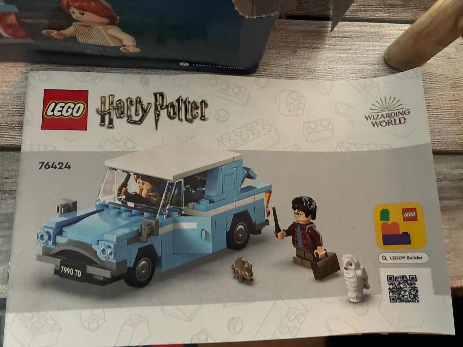 LEGO Harry Potter 76424 Vliegende Ford Anglia, Ophalen of Verzenden, Zo goed als nieuw, Overige merken