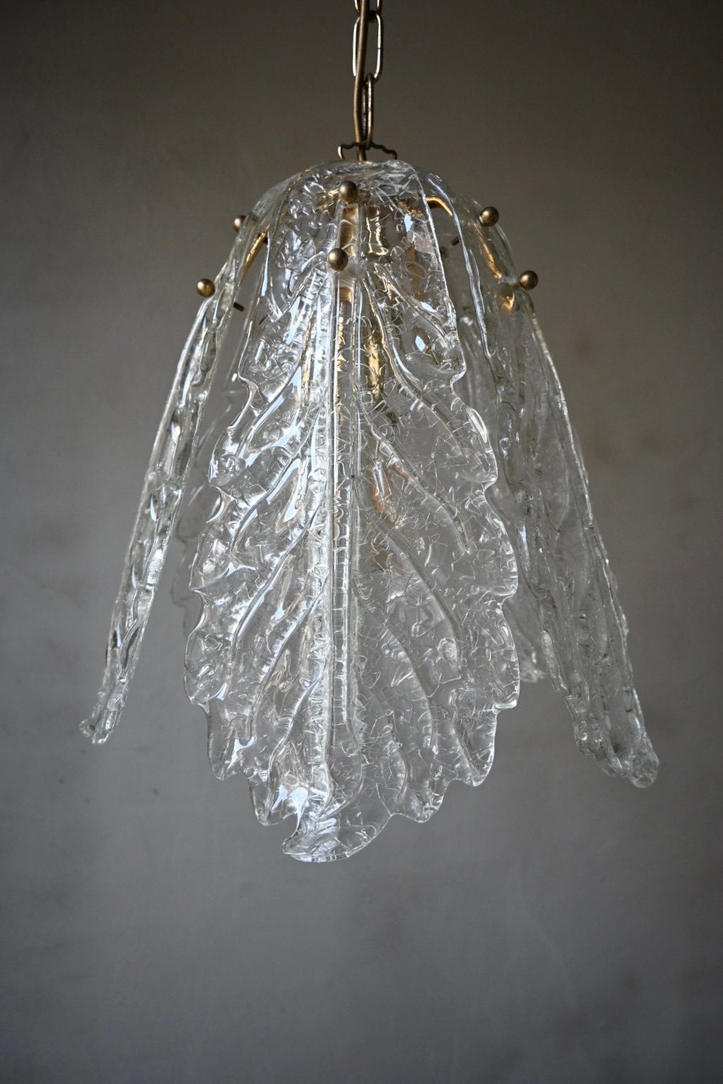 Italiaanse Sylcom Light, Murano Glass Kroonluchter, Huis en Inrichting, Lampen | Kroonluchters, Sylcom Light, Ophalen of Verzenden