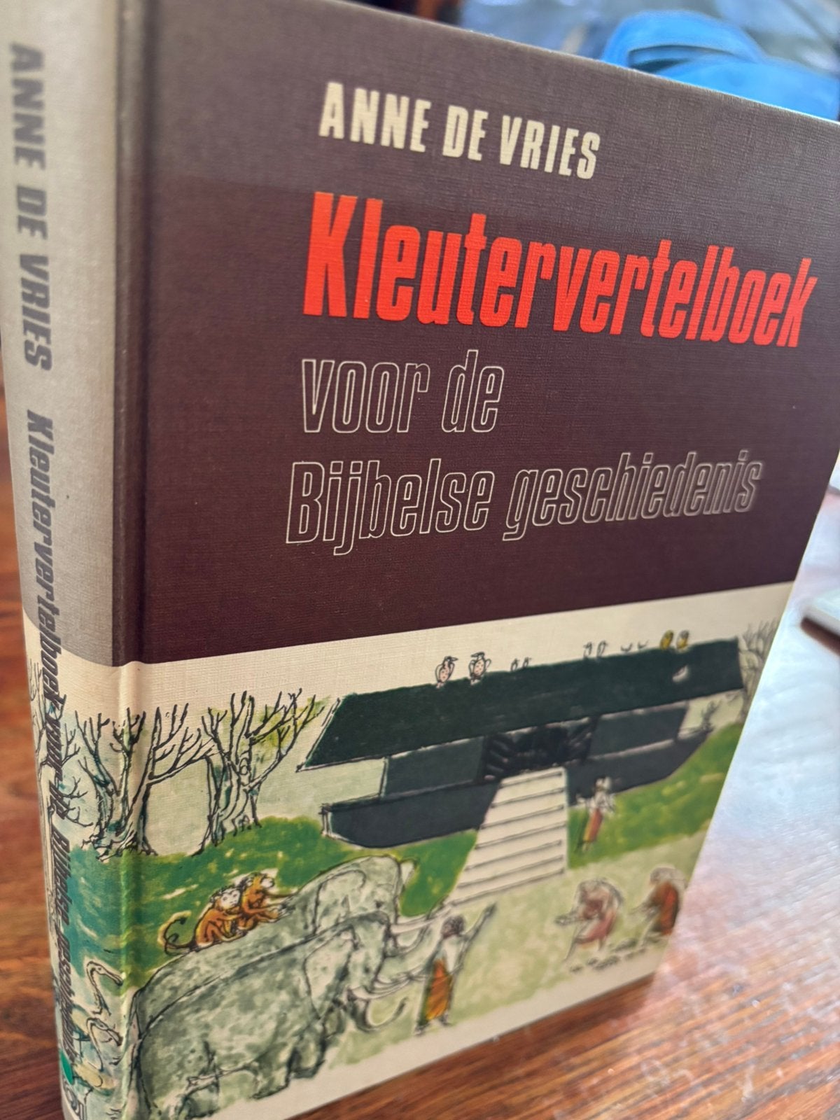 KLEUTERVERTELBOEK VOOR DE BIJBELSE GESCHIEDENIS A DE VRIES, Ophalen of Verzenden, Gelezen, Anne de Vries, Christendom | Katholiek