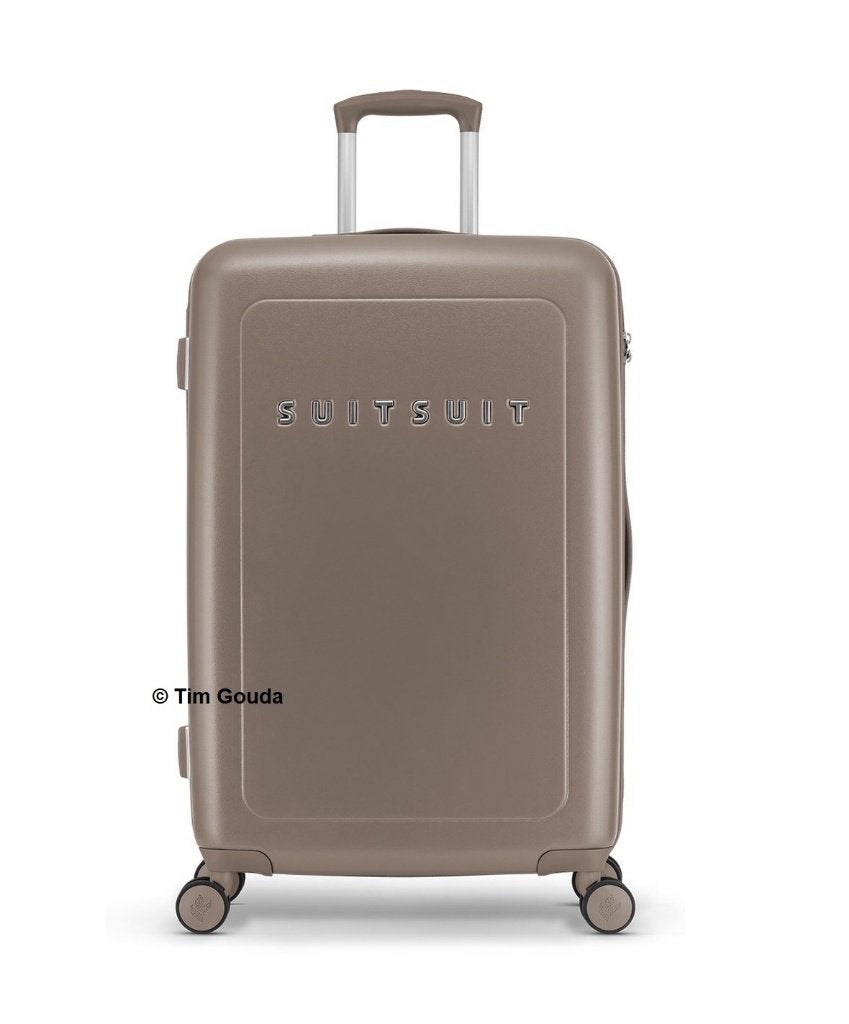 ✅ SUITSUIT Natura Plaza Taupe koffer 76 cm - NIEUW, Hard kunststof, 45 tot 55 cm, Nieuw, Ophalen of Verzenden