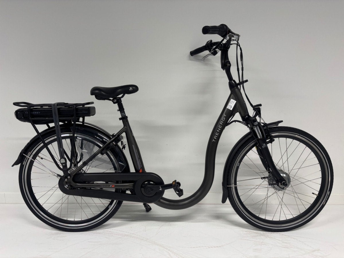 Trenergy Madeira 475Wh accu Lage instap Antraciet mat 45cm, Fietsen en Brommers, Gebruikt, -, -, Minder dan 47 cm