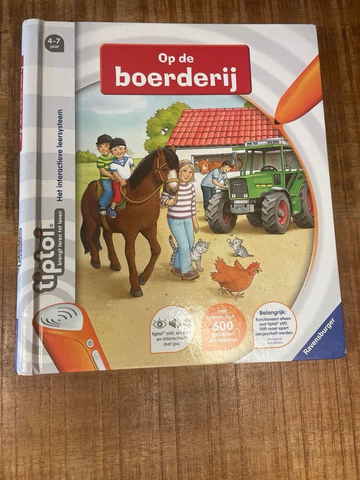 Tiptoi boek Op de Boerderij, Ophalen of Verzenden, Zo goed als nieuw, Non-fictie