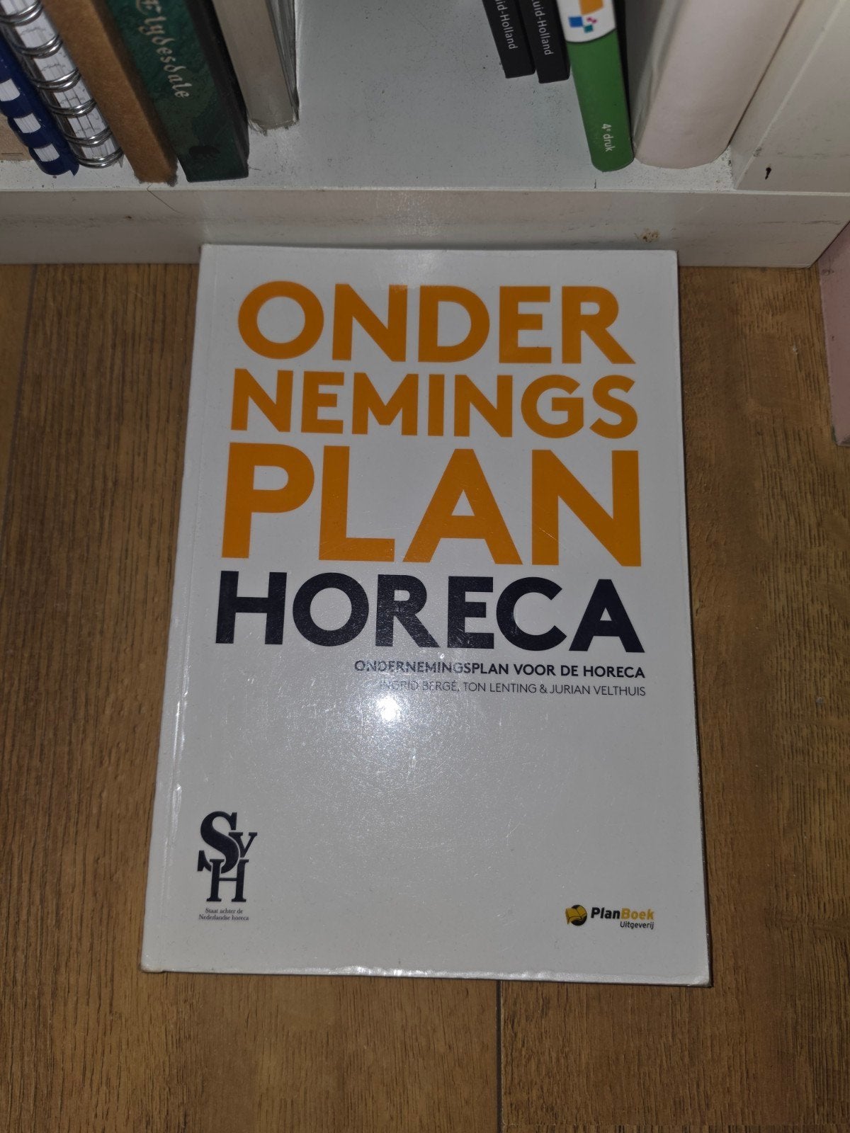 Ondernemingsplan Horeca - Boek 1 (), Zo goed als nieuw, Gamma, Ingrid Berge, Ton Lenting & Jurian Velthuis, HBO