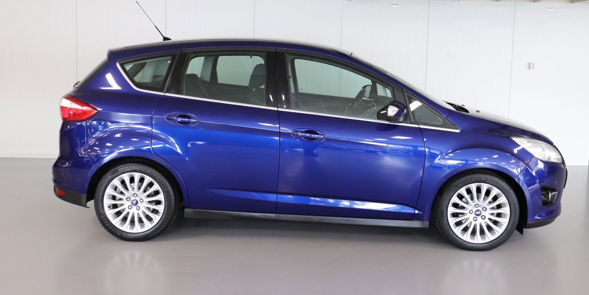 Ford C-Max Ford C-Max 1.0 EcoBoost 125 pk | Distributieriem, Auto's, Voorwielaandrijving, Euro 5, Gebruikt, Blauw