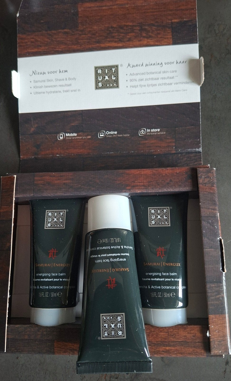 samurai facebalm, Sieraden, Tassen en Uiterlijk, Uiterlijk | Lichaamsverzorging, Ophalen of Verzenden, Nieuw, Bad & Douche