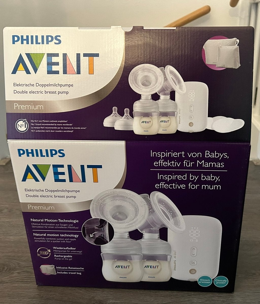 Dubbele elektrische borstkolf - Philips, Ophalen, Zo goed als nieuw, Borstkolf