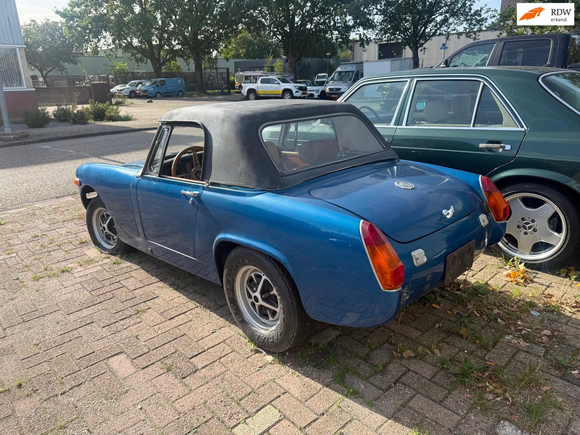 MG B type 1.8 Roadster HARD TOP 1967-? PROJECT AUTO GEEN KEN, Auto's, B, Achterwielaandrijving, Gebruikt, Beige