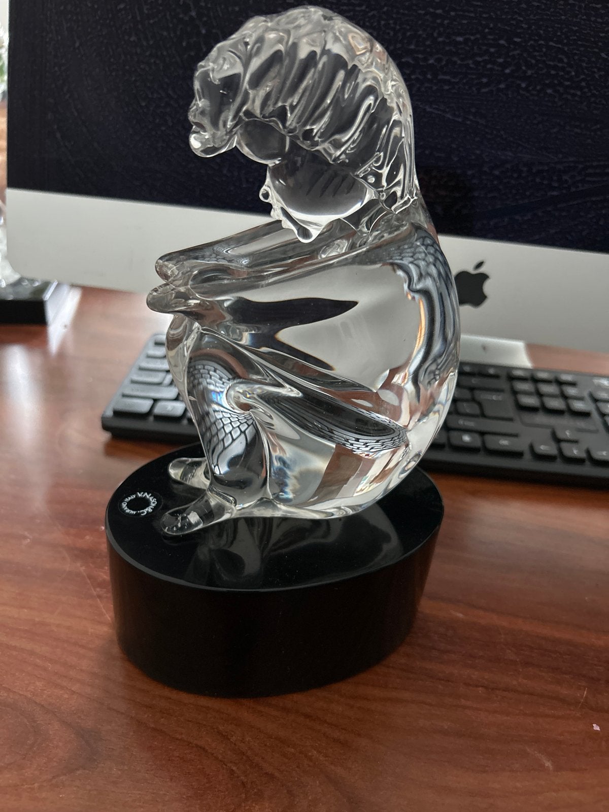 Murano Glas Sculptuur - Uniek Design 4233 gr, Antiek en Kunst, Ophalen