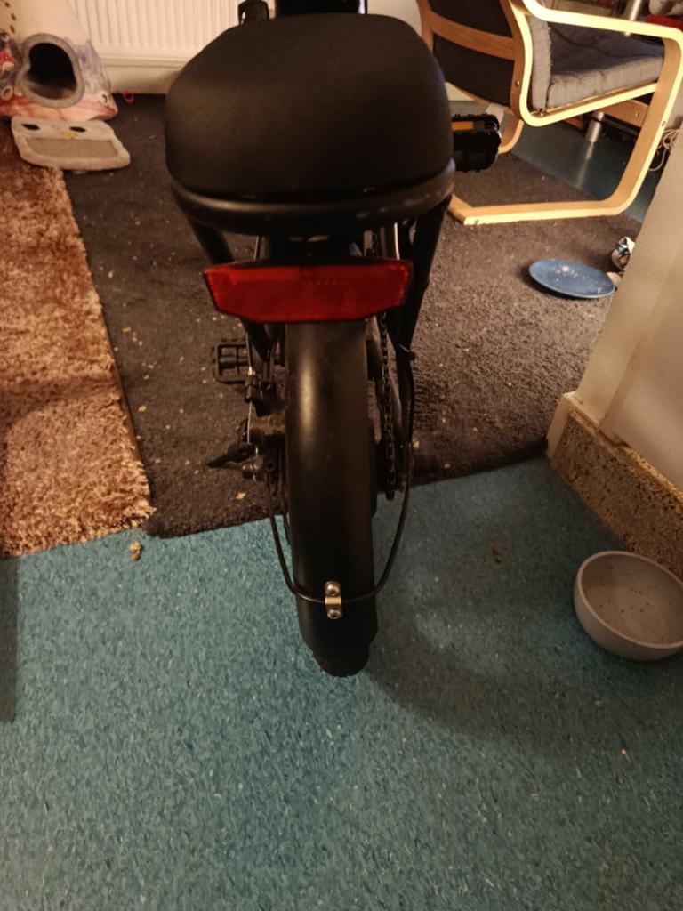 Compacte opvouwbare elektrische fiets, Gebruikt, Minder dan 47 cm, 30 tot 50 km per accu, Ophalen