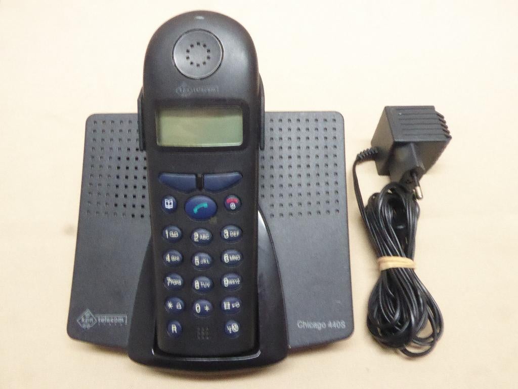 Draadloze telefoon | KPN telefoon | Chicago 440S | zgan, Ophalen of Verzenden, Zo goed als nieuw, 1 handset, Stralingsarm