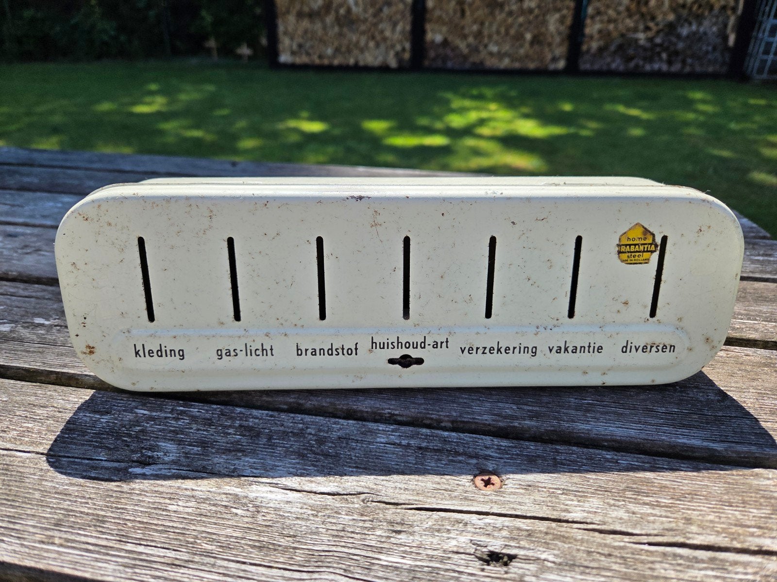 Vintage Brabantia Spaarpot, Ophalen of Verzenden, Gebruikt