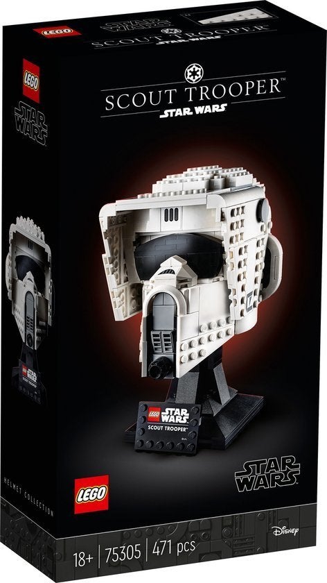 2x LEGO 75305 Scout Trooper Helmet (sealed), Ophalen of Verzenden, Nieuw