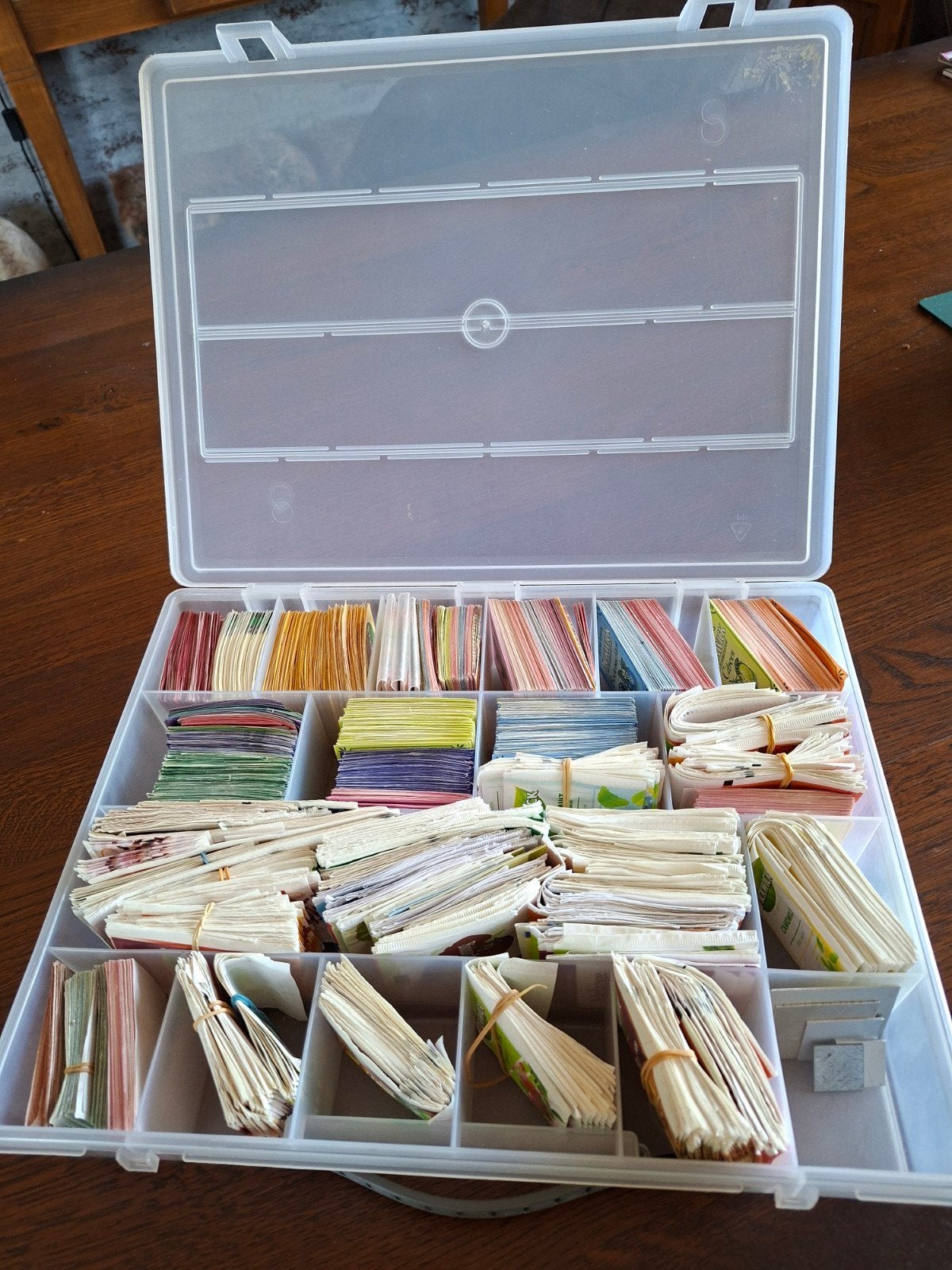Doos met heel veel theezakjes, Ophalen of Verzenden, Theezakje(s), Vol