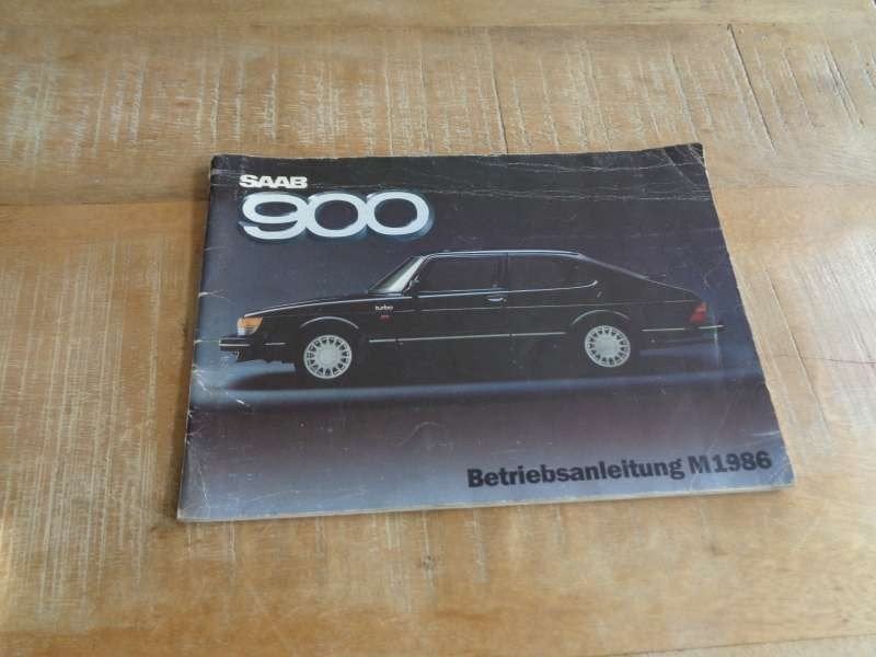 Saab 900 ook Turbo - Handleiding - Instructieboekje - Duits, Verzenden
