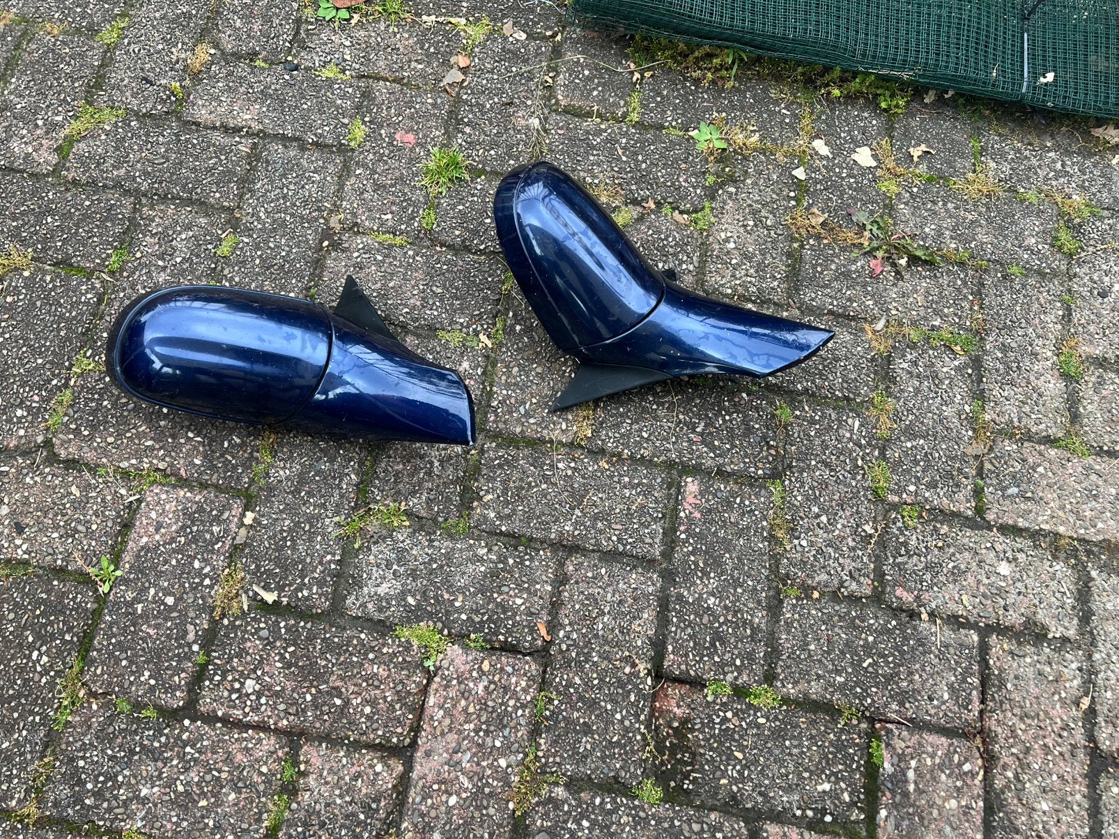 Opel corsa B spiegels links en rechts, Auto-onderdelen, Spiegels, Ophalen, Opel