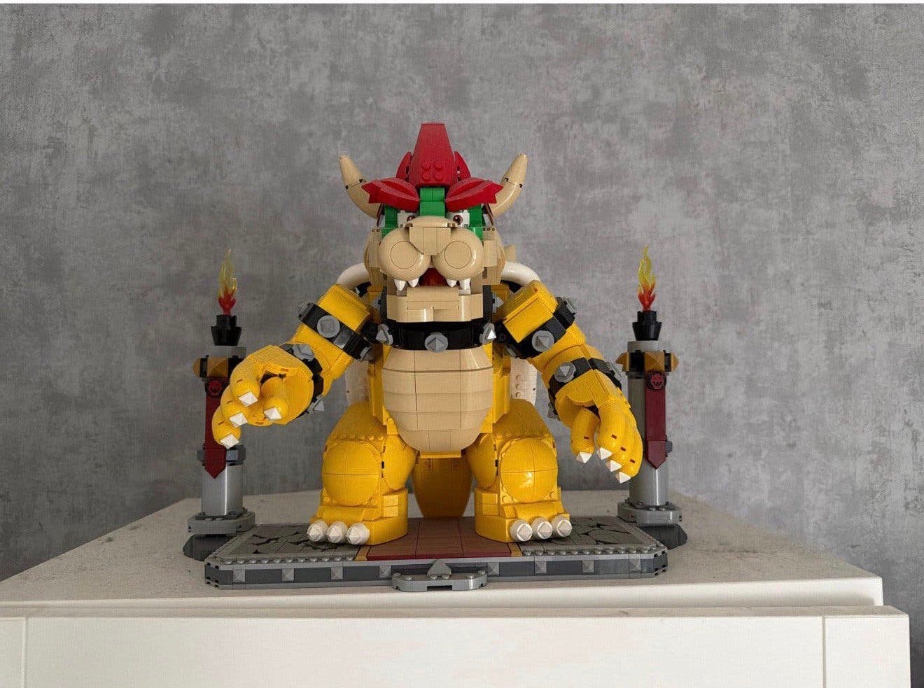 LEGO Super Mario Mighty Bowser (71411), Ophalen of Verzenden, Zo goed als nieuw