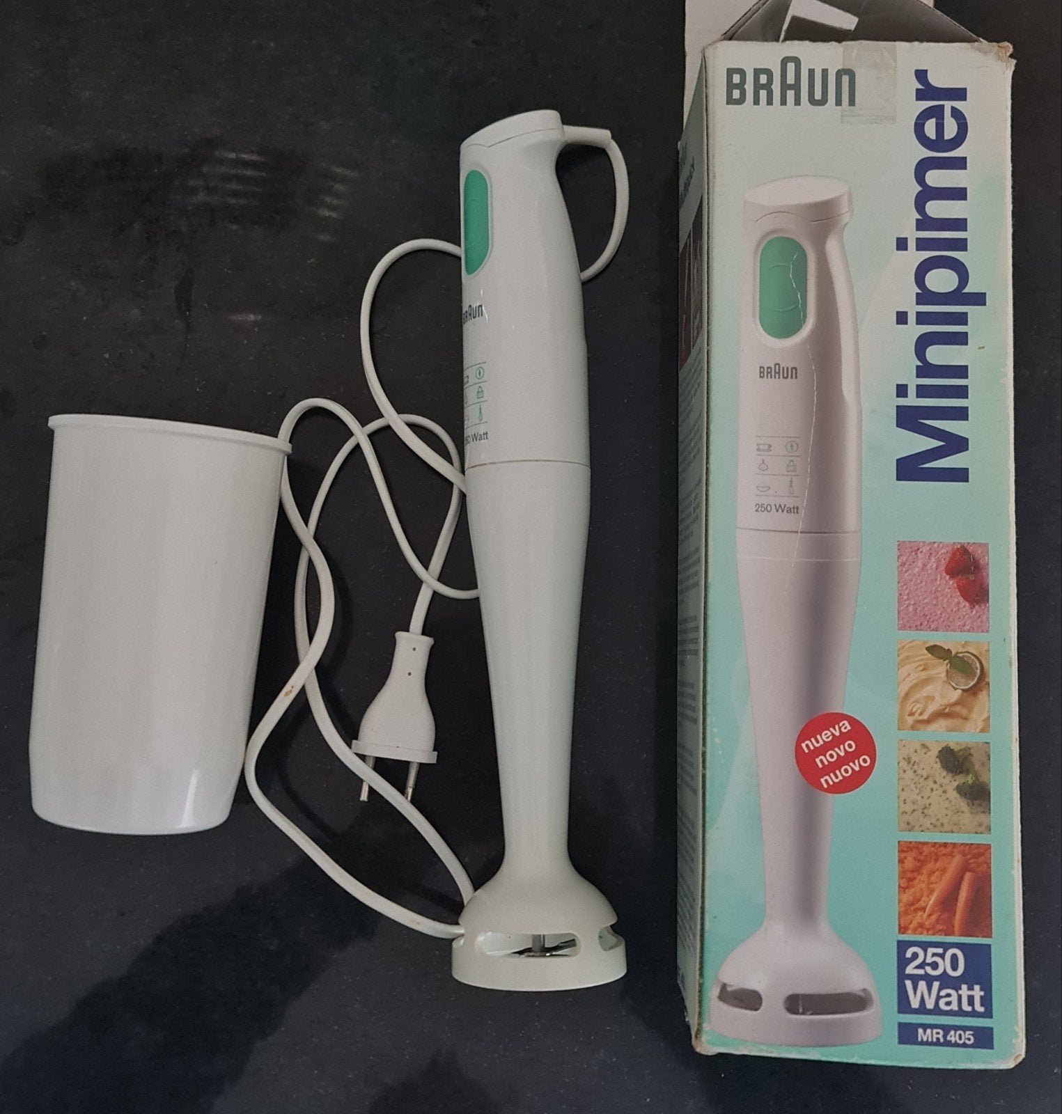 Braun Staafmixer, Minder dan 1 liter, Ophalen of Verzenden, Zo goed als nieuw, 1 snelheid