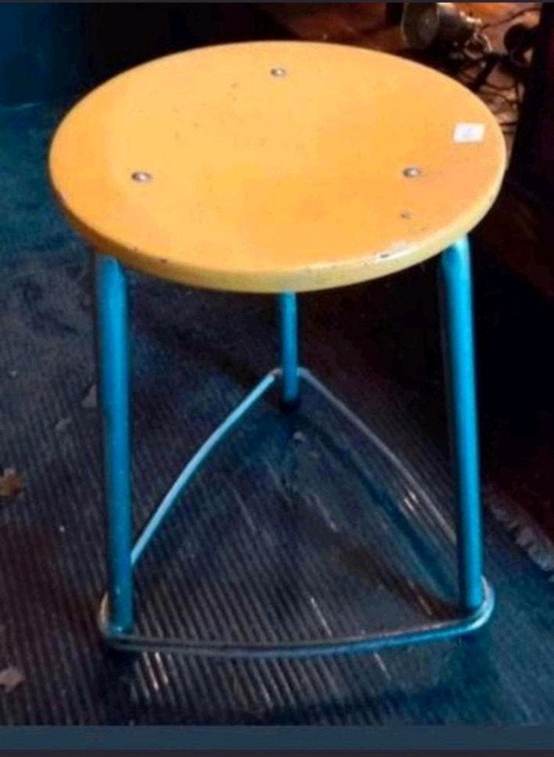 Vintage Krukje - Hout & Metaal (Jaren '60), Ophalen of Verzenden, Gebruikt, Hout