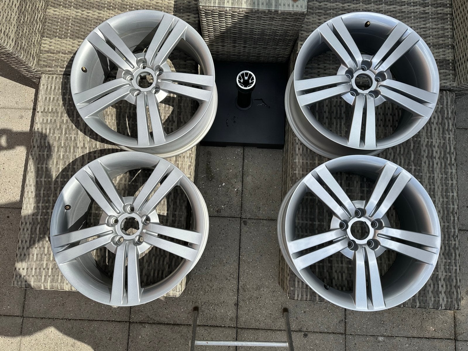 SEAT 18 inch "Andromeda" velgen - 1P0601025D, Auto-onderdelen, Banden en Velgen, Ophalen, 18 inch, Gebruikt, Velg(en)