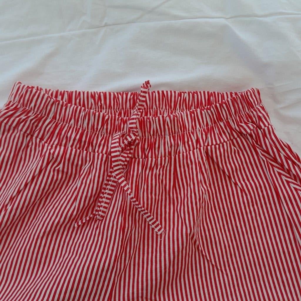 broek katoen rood wit gestreept mt s/m nieuw ambika, Maat 38/40 (M), Nieuw, Ophalen of Verzenden, Ambika