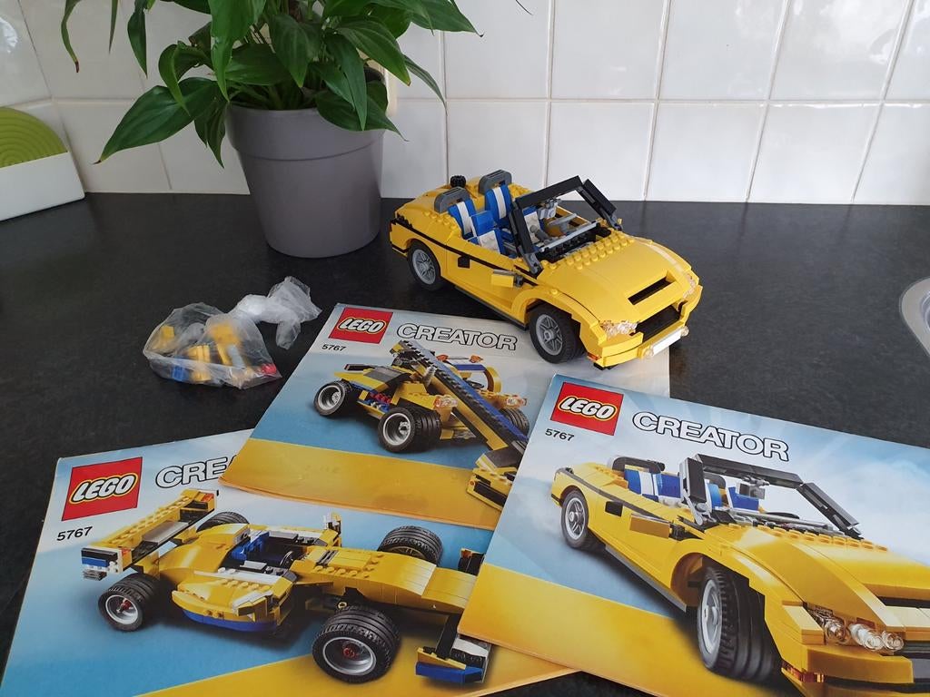 5767 lego creator cabrio, Ophalen of Verzenden, Lego