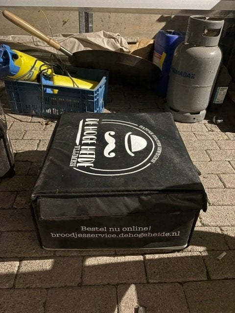 Bezorgtas, Ophalen, Gebruikt, Onbekend