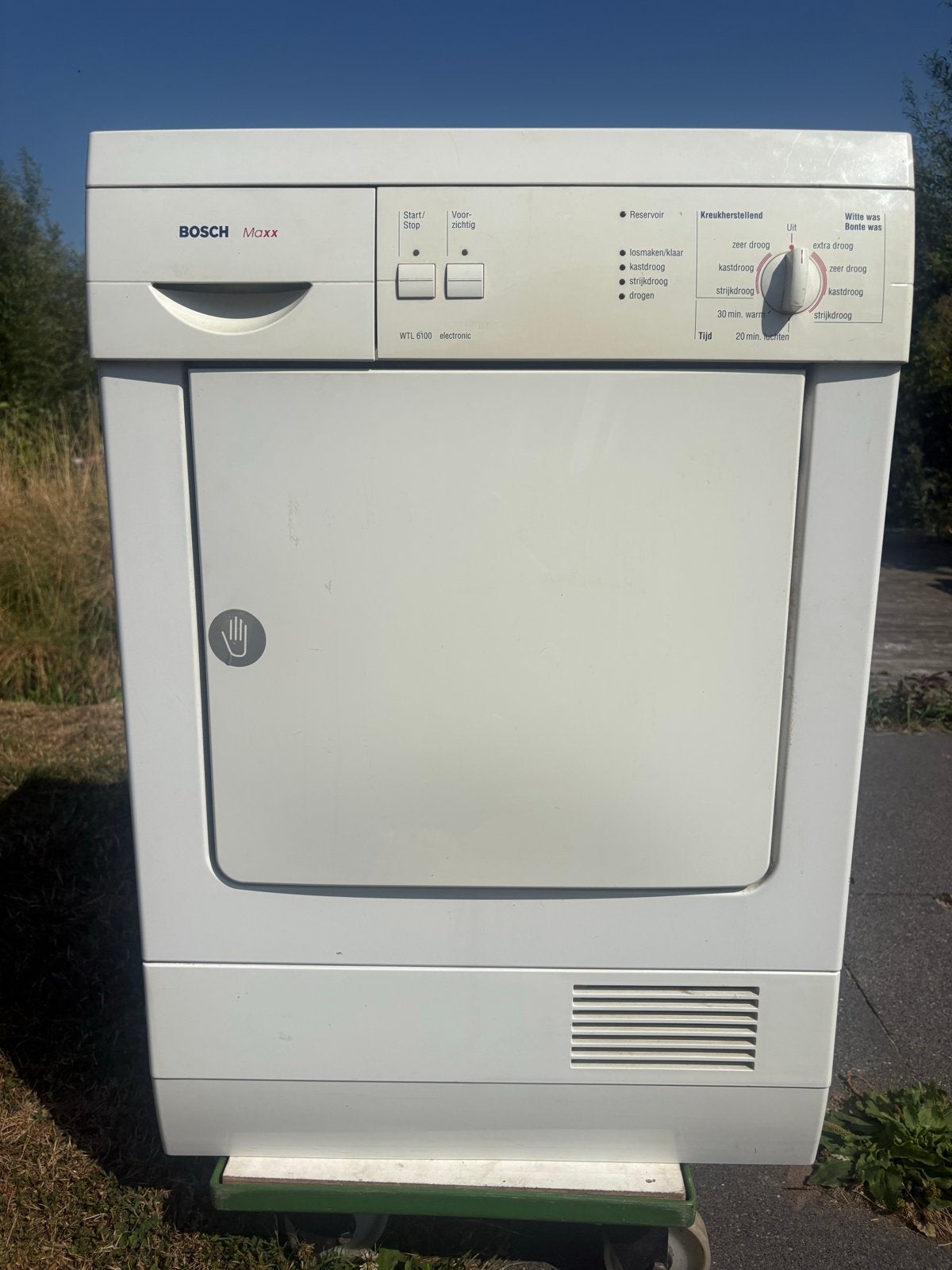 Bosch Maxx WTL 6100 elektronische wasdroger, Witgoed en Apparatuur, Wasdrogers, Ophalen, 6 tot 8 kg, Gebruikt, Voorlader