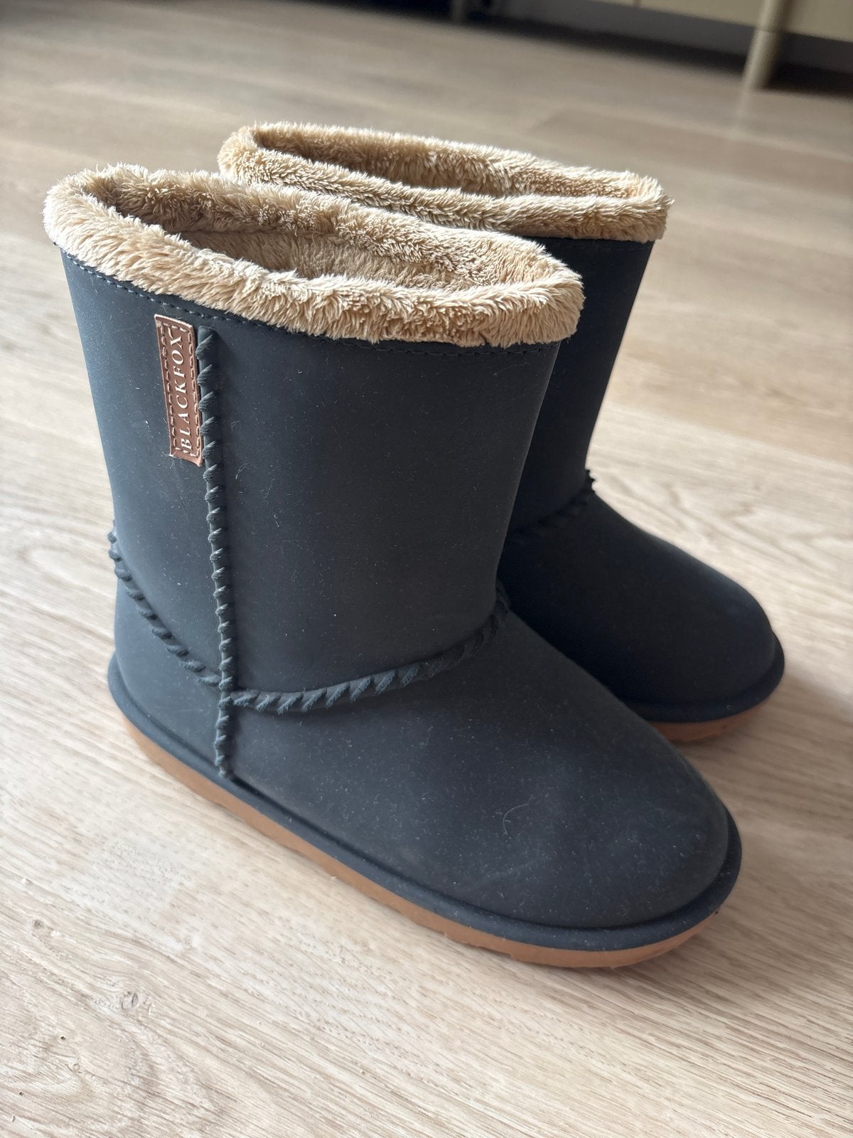 Donkerblauwe Blackfox gevoerde laarzen 34/35, Ophalen of Verzenden, Zo goed als nieuw, Jongen of Meisje, Laarzen