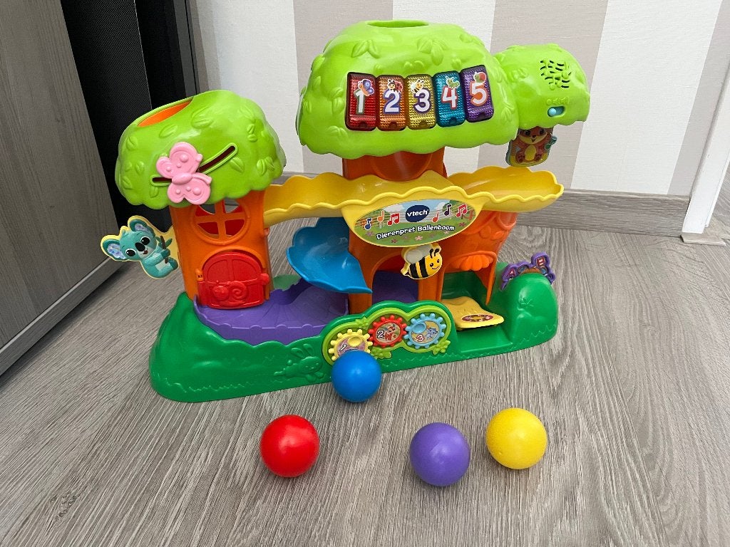 V-Tech ballenboom, Ophalen, Zo goed als nieuw, 6 maanden tot 2 jaar