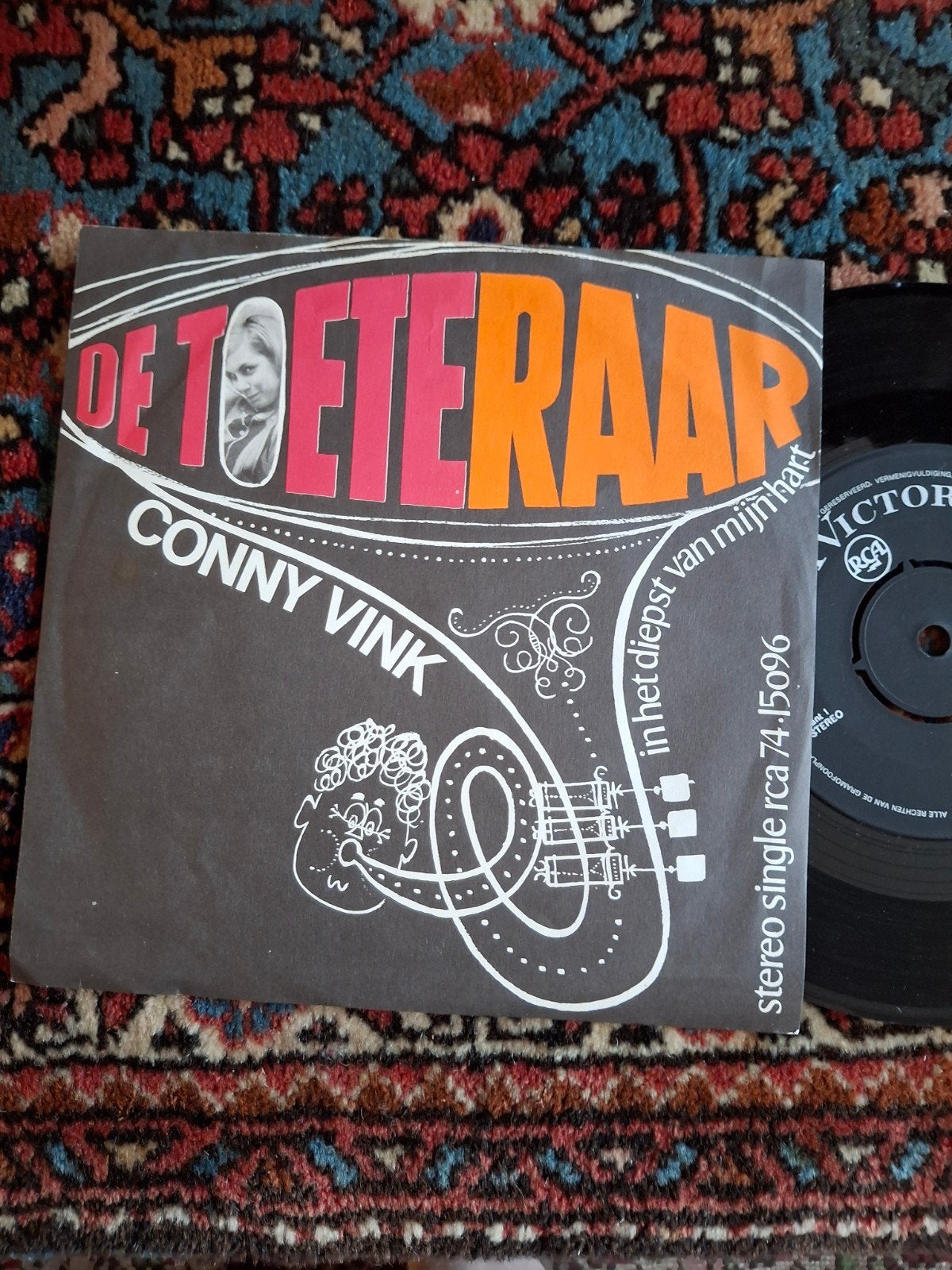Conny Vink -  De Toeteraar., Ophalen of Verzenden, Gebruikt, Overige formaten, Levenslied of Smartlap